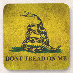 Vintage Don’t Tread on Me Gadsden-Flagge Untersetzer