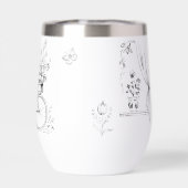 Vintage Doodles-Sammlung skizziert (Rückseite)