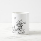 Vintage Doodles-Sammlung skizziert Kaffeetasse (Mittel)