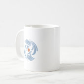 vintage Doppel-Phoenix Kaffeetasse (Vorderseite Links)