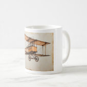Vintage Doppeldecker Kaffeetasse (VorderseiteRechts)