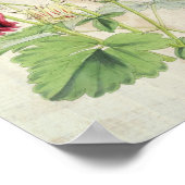 Vintage Doppelkarnation-Stripte Kolumne Poster (Ecke)