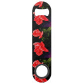 Vintage doppelte Stylized Rose Speedflaschenöffner (Vorderseite)