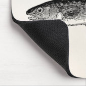 Vintage Dorse Fische - Mousepad (Ecke)