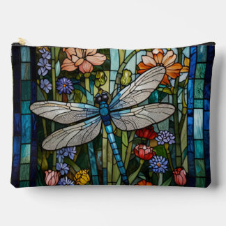 Vintage Drachenkunst botanischer Boho Zubehörtasche
