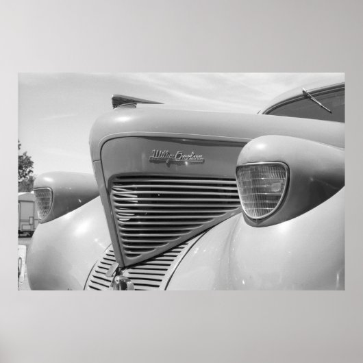 Vintage Drag - 1939 Willys Poster (Vorne)