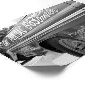 Vintage Drag - Champ 1963 Poster (Ecke)