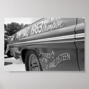 Vintage Drag - Champ 1963 Poster