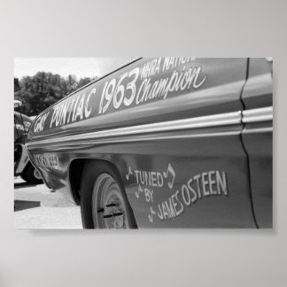 Vintage Drag - Champ 1963 Poster