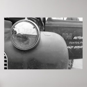 Vintage Drag - LKW-Dämpfer Poster