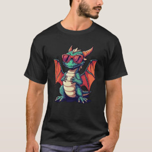 Vintage Dragon Sonnenbrillen Dragon Lover Design M T-Shirt