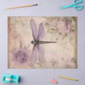 Vintage Dragonfly Ephemera Decoupage Seidenpapier (Basteln)