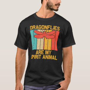 Vintage-Dragonfly-Kunst für Männer Frauen Libelle T-Shirt