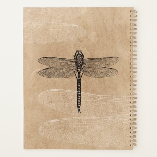 Vintage Dragonfly Planer (Rückseite)