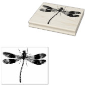 Vintage Dragonfly Rubber Art Briefmarke Gummistempel (Stempel)