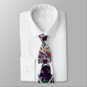 Vintage Dragster Kunst Krawatte (Gebunden)