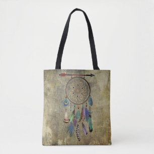 Vintage Dreamcatcher II Boho-Stil Tasche