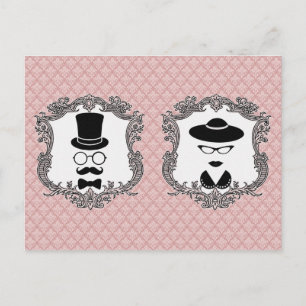 Vintage Drehmoment Postkarte