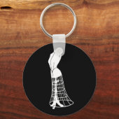 Vintage Dressform Schlüsselanhänger (Vorderseite)