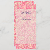 Vintage Druckausgabe in Rosa und Creme (Vorne/Hinten)