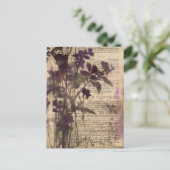 Vintage Druckseite Postkarte (Stehend Vorderseite)