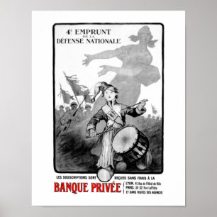 Vintage Drum Art Drummer Print Music Advertising Poster