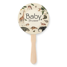 Vintage-Dschungel-Baby-Party