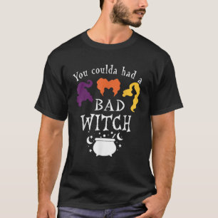 Vintage, du hättest eine böse Hexe Halloween Lusti T-Shirt