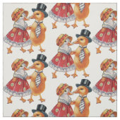 Vintage Ducklings Stoff (Muster)