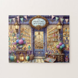 Vintage-Duftboutique-Duftshop-Kunst Puzzle