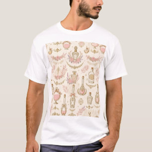 Vintage-Duftflaschen-T-Shirt T-Shirt
