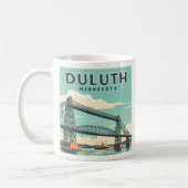 Vintage Duluth Minnesota Kaffeetasse (Links)