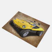 VINTAGE DÜNEN-BUGGY FUßMATTE (Schrägansicht)