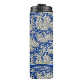 Vintage, dunkelblaue Joule Thermosbecher