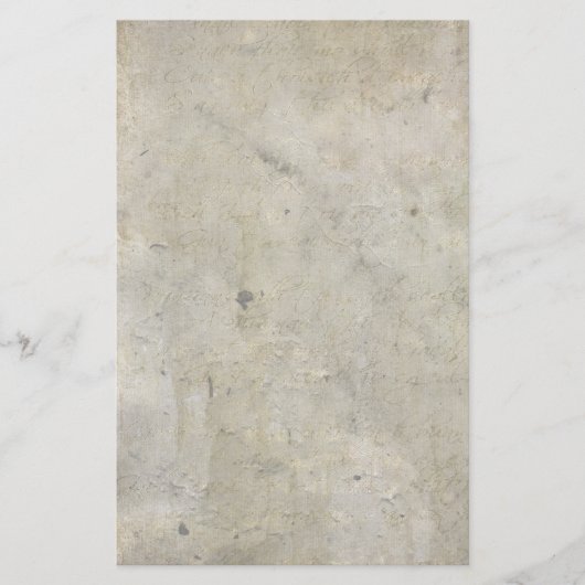 Vintage Dunkelgrundierung Briefpapier (Vorderseite)