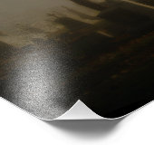 Vintage Dunkelheit Fotodruck (Ecke)