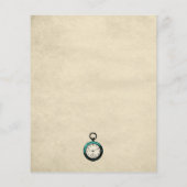 VINTAGE dunkle Alice im Wunderland-Hochzeit im HAU (Rückseite)