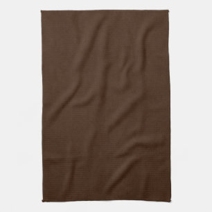 Vintage dunkle Espresso-Brown-Pergament-Schablone Geschirrtuch