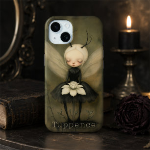 Vintage dunkle Gothic Fairy mit Blume Individuelle Case-Mate iPhone Hülle