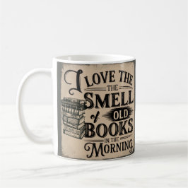 Vintage Dunkle Grüne Buchliebhaber Mug Kaffeetasse