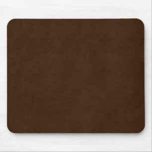 Vintage Dunkles Espresso-Braun Pergament Schablone Mousepad