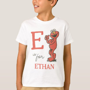 Vintage - E ist für Elmo Fügen Sie Ihren Namen h T-Shirt