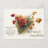 Vintage Early 1900's Birthday Greeting Postcard Postkarte (Vorderseite)