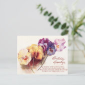 Vintage Early 1900's Birthday Greeting Postcard Postkarte (Stehend Vorderseite)