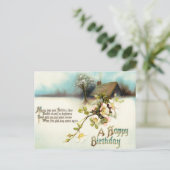 Vintage Early 1900's Birthday Greeting Postcard Postkarte (Stehend Vorderseite)