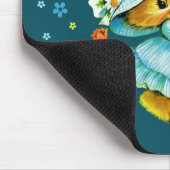 Vintage Easter Bunny and Chick Gift Mousepad (Ecke)