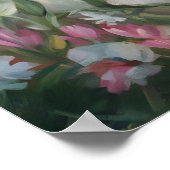 Vintage Easter Bunny Print, Retro Rabbit Poster (Ecke)