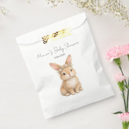 Vintage Easter Bunny Rabbit Baby Watercolor Geschenktütchen