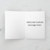 Vintage Easter Bunny Spring Karte (Innenseite)