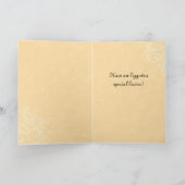 Vintage Easter Chick Card Feiertagskarte (Innenseite)